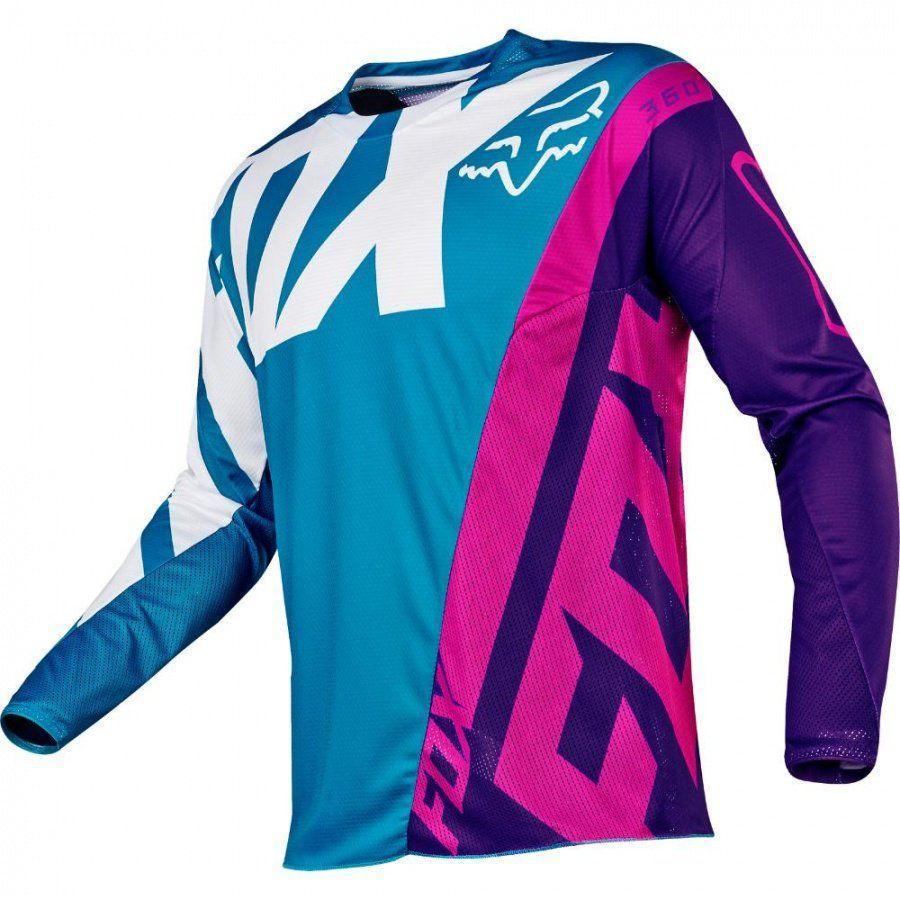 Джерси подростковая Fox 360 Creo Youth Teal