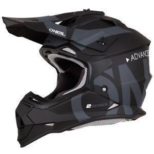 Шлем кроссовый ONEAL 2Series RL SLICK black/grey