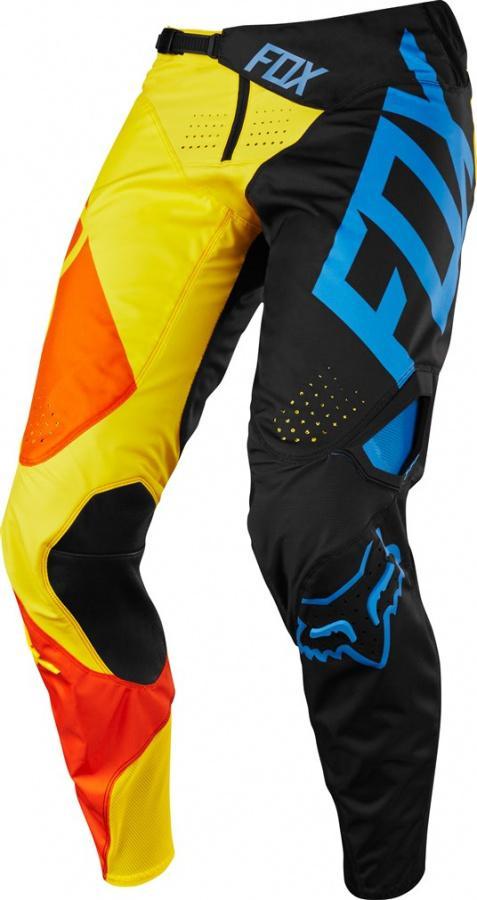 Мотоштаны подростковые Fox 360 Preme Youth Pant Black/Yellow